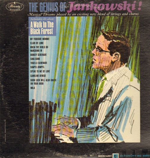 The Genius of Jankowski easy listening style record by Horst Jankowski